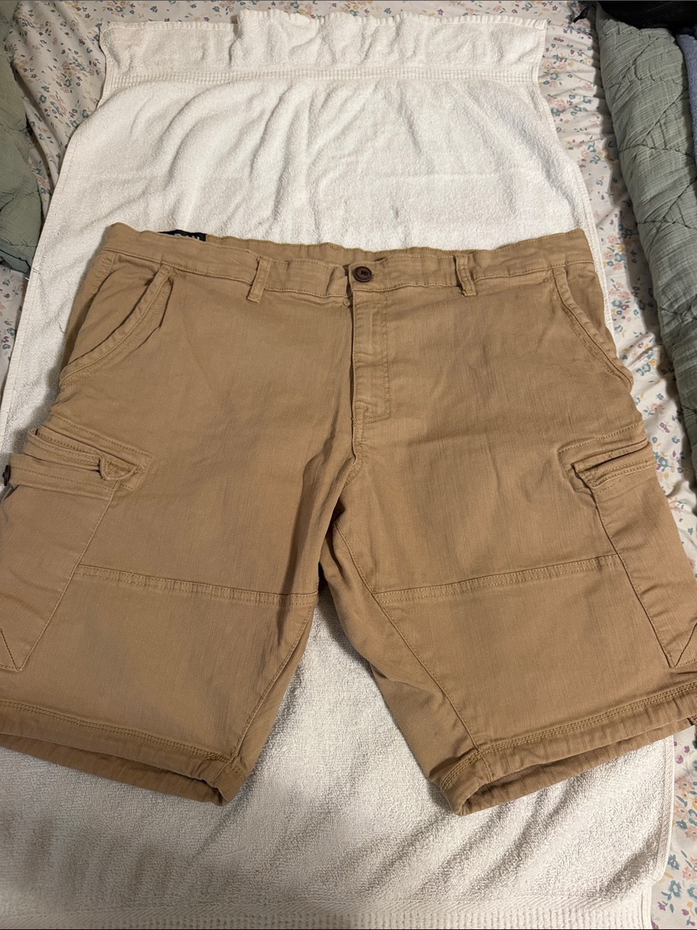 Jordan Craig Brown Tan Cargo Shorts